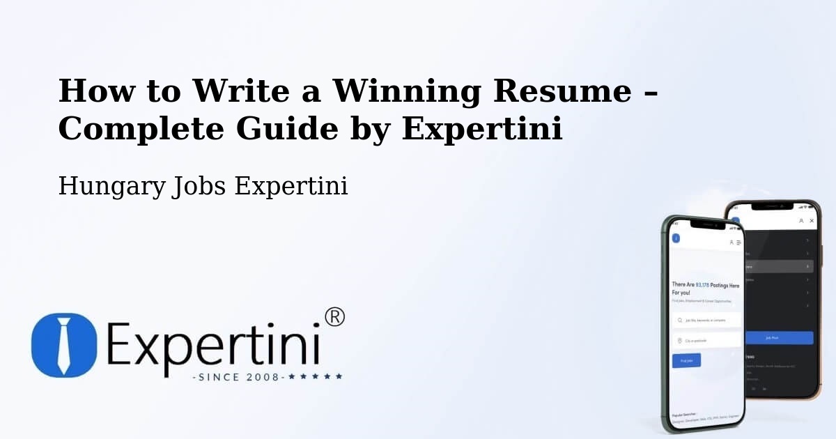 Resume Writing Guide for Job Seekers – Tököl - Tököl, Hungary Jobs Expertini