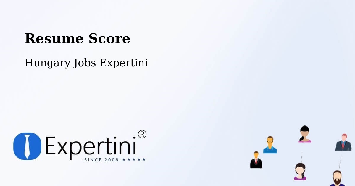 Resume Score & Job Description Match Tool – Tököl - Hungary Jobs Expertini